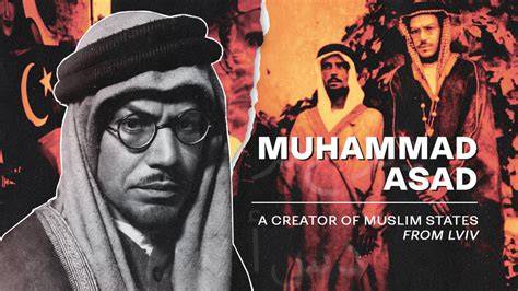 Retrato de Muhammad Asad