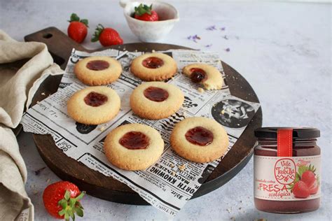 Galletas veganas con mermelada