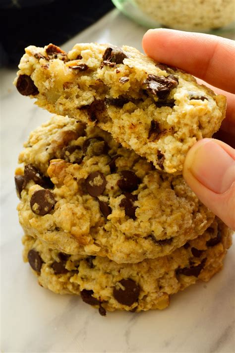 Galletas de avena y chocolate veganas