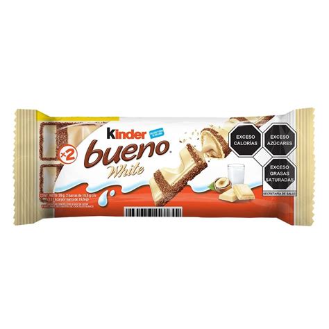 Variedad de productos Kinder: Kinder Bueno, galletas, etc.