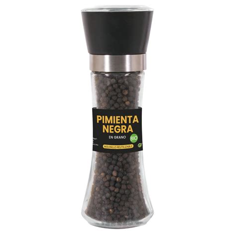 Molinillo de pimienta negra