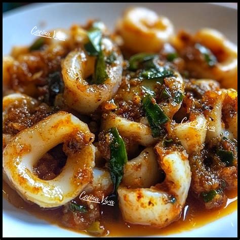 calamares dorados en sartén