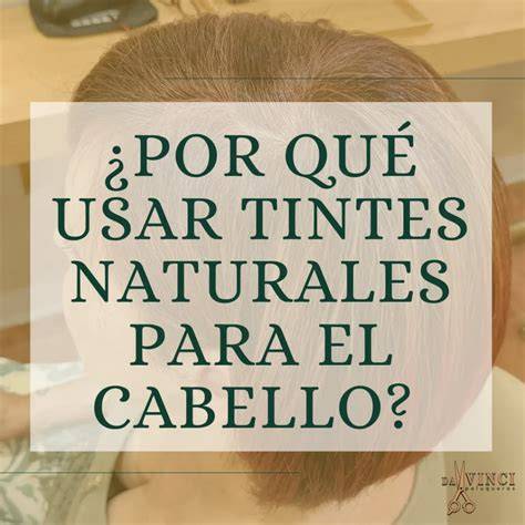Ingredientes naturales para tintes de cabello