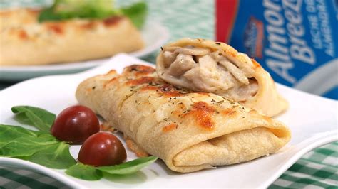 Crepes de pollo rellenos y listos para servir