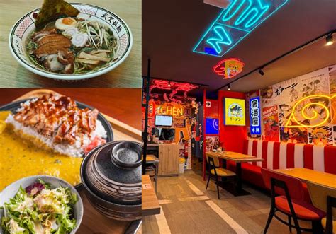 Interior de Buga Ramen Granada con su decoración