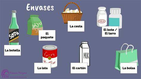 Diferentes tipos de envases de nata