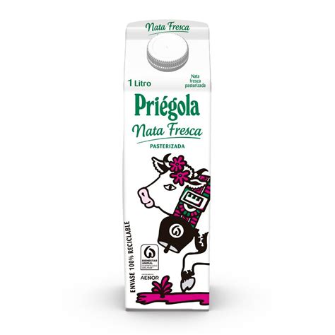 Envase de Nata Fresca Priégola