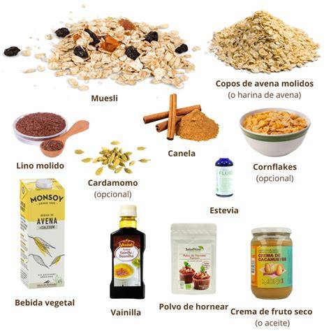 Ingredientes saludables para galletas