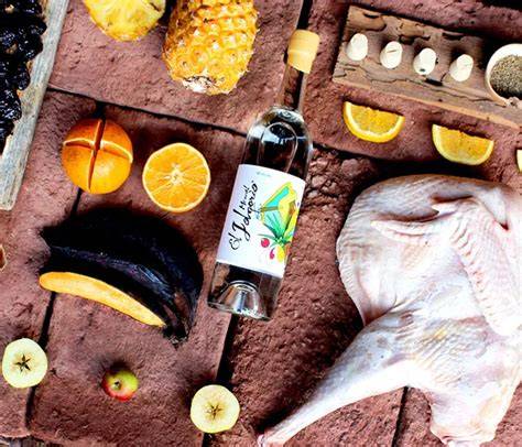 Ingredientes para Mezcal Pechuga