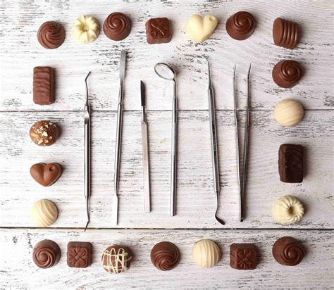 Herramientas para trabajar el chocolate blanco