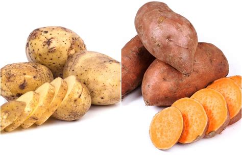 Comparación nutricional entre patata y batata