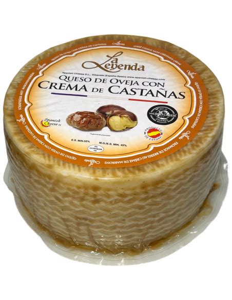 Queso de oveja con crema de naranja