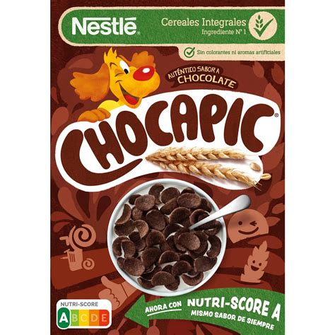 Caja de cereales de trigo con chocolate