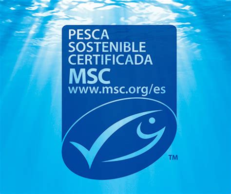 Sello de certificación MSC para pesca sostenible