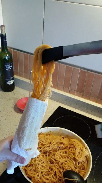 Bocadillo de espaguetis