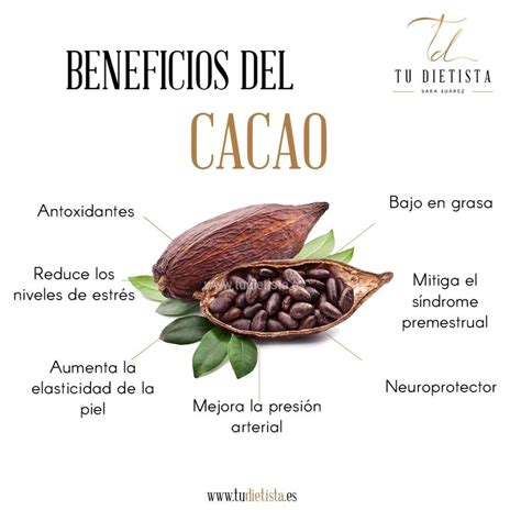 Beneficios del cacao para la salud
