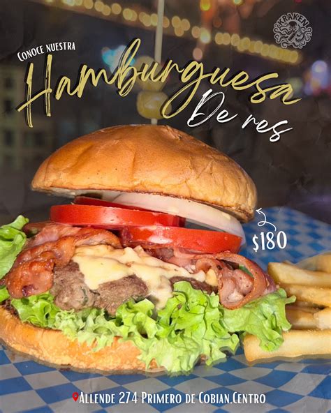 Hamburguesa Kraken de Gigantes