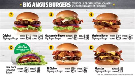 Hamburguesa Angus de Carl's Jr.