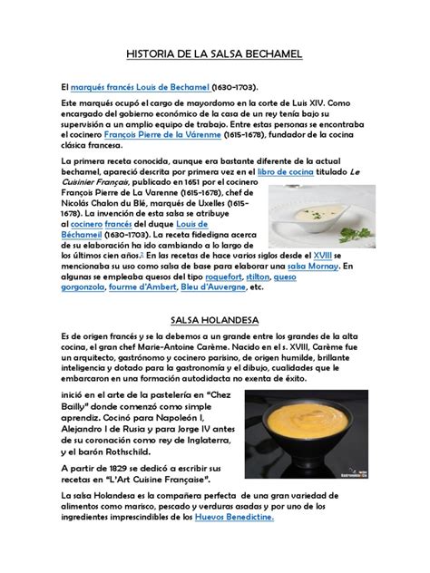 Esquema de preparación de la salsa bechamel