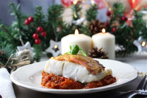 Bacalao gratinado con muselina de pimentón