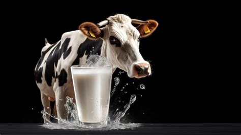 Bebé bebiendo leche de vaca en vaso