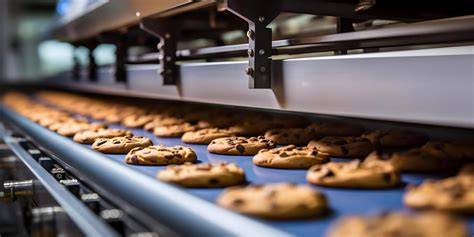 Proceso de horneado de galletas de chocolate