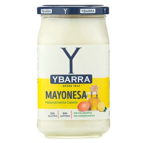 imagen de un tarro de mayonesa vegana Ybarra