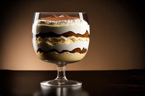 Tiramisú clásico en vaso
