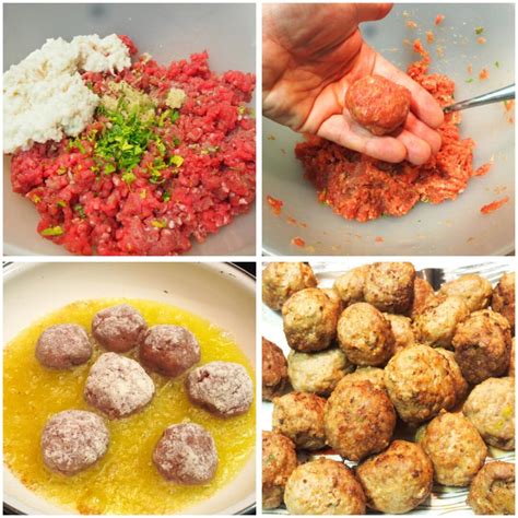 Ingredientes para albóndigas caseras