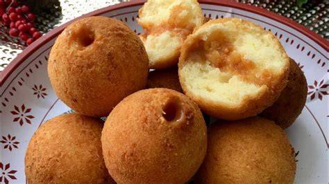 Variedad de rellenos para buñuelos