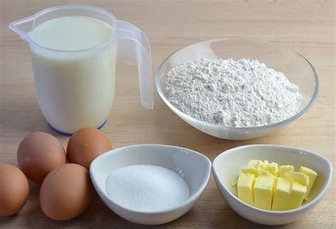 Ingredientes para crepes
