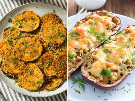 Berenjenas cortadas y saladas