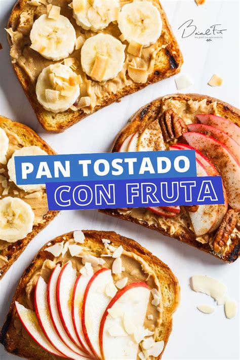 Pan tostado con diferentes acompañamientos