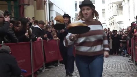 Carrera de tortitas en Londres