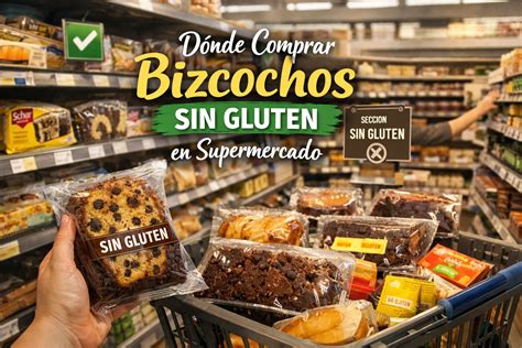 Variedad de bizcochos sin gluten