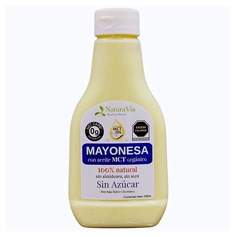 composicion de mayonesa sin azucar