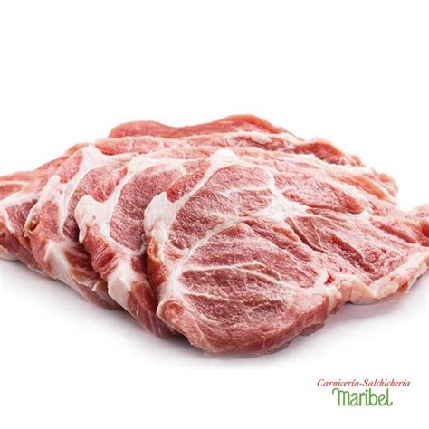 Corte de aguja de chuletas de cerdo