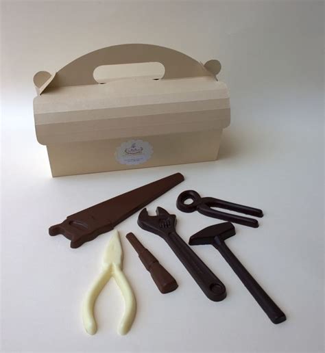 Caja personalizada de herramientas de chocolate
