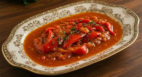 Salsa de tomate con pimiento choricero y ajo