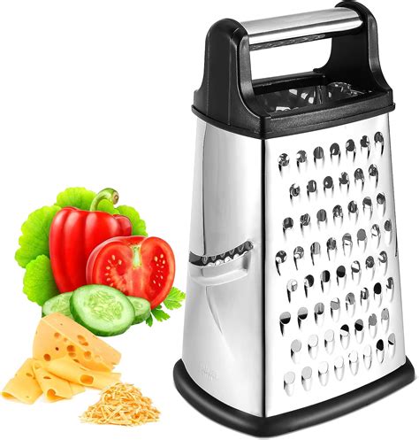 Tipos de ralladores de cocina (manual y eléctrico)