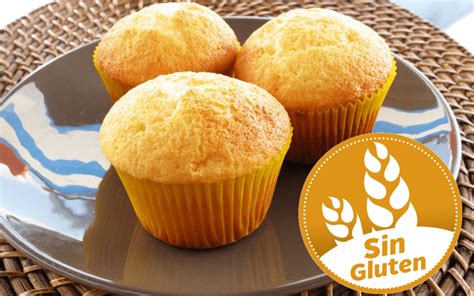 Ingredientes para magdalenas sin gluten