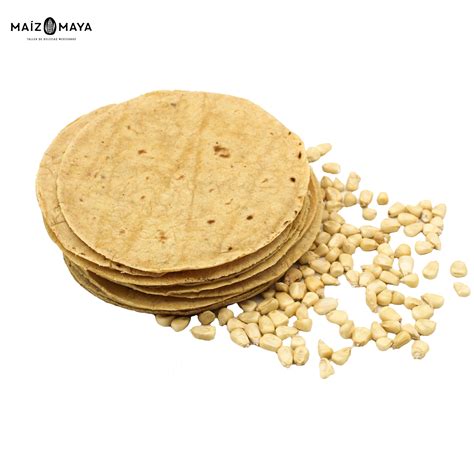 Imagen de tortillas de maíz blanco nixtamalizado.