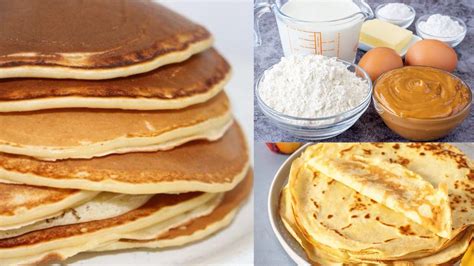 Ingredientes secos para panqueques