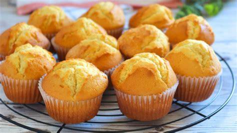 Ingredientes para magdalenas de nata
