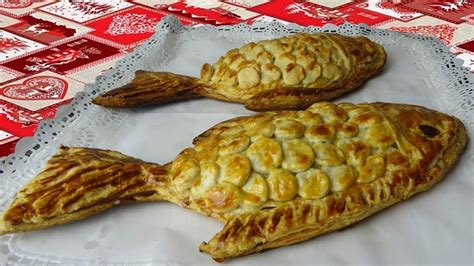 Formas creativas de hojaldre de pescado