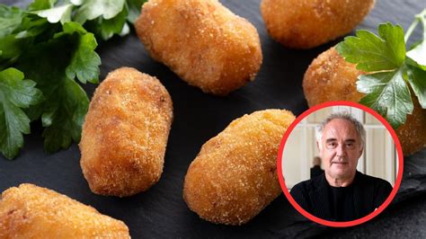 Croquetas líquidas de Ferran Adrià