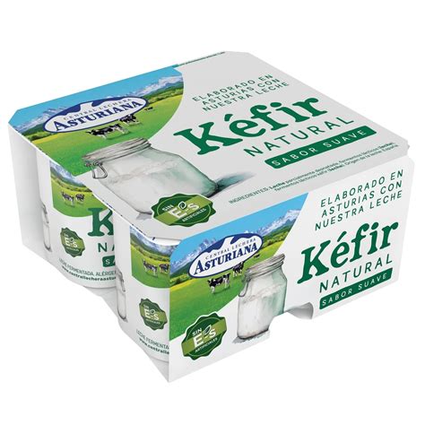 Botellas de kéfir de coco y kéfir lácteo