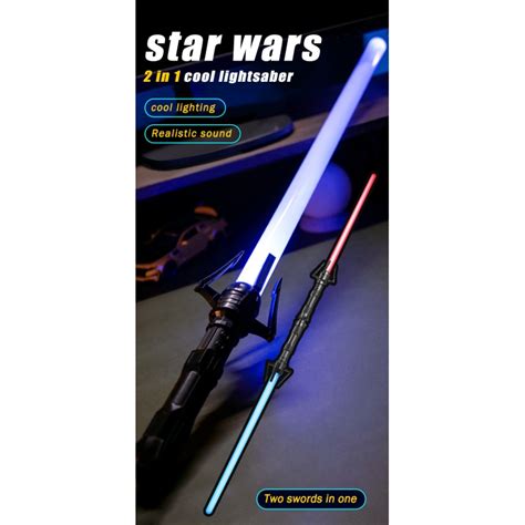Invitación en forma de espada de luz de Star Wars