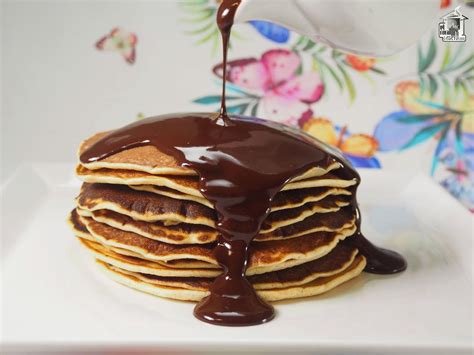 Tortitas integrales con chocolate