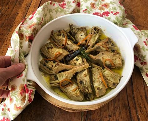 Alcachofas en escabeche